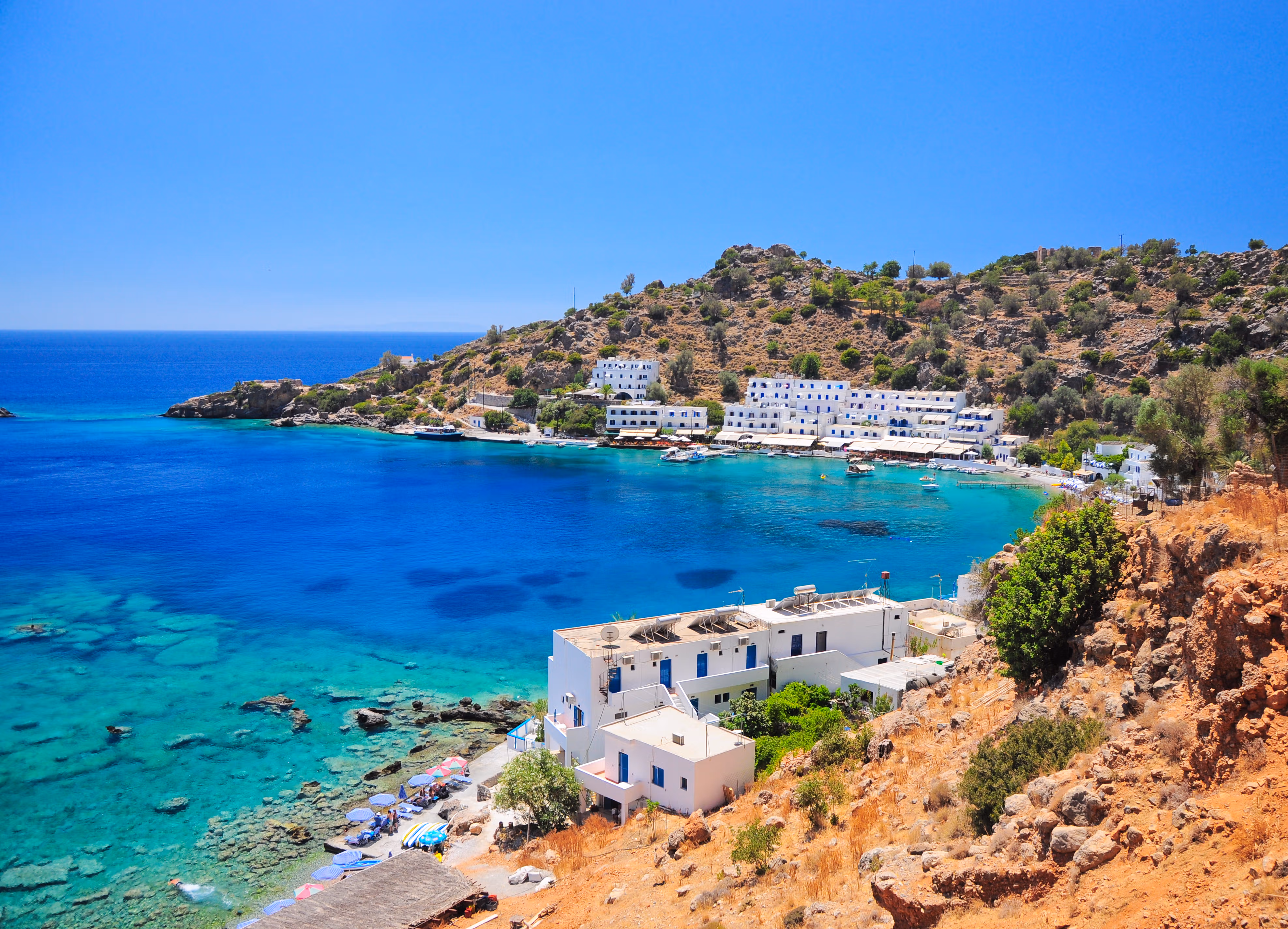 crete in the summer